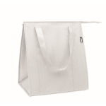 Non-woven cooler bag with aluminium insulation, 25L white colour
