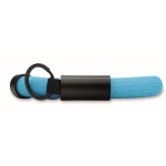 Floating wrist keyring, ideal for water use turquoise colour fourth view