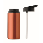 Recycled stainless steel bottle with spout and handle, 500 ml eighth view