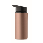 Recycled stainless steel bottle with spout and handle, 500 ml sixth view