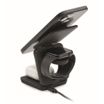 3-in-1 foldable magnetic ABS charger, also serves as a stand black colour fifth view