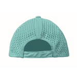 Polyester cap with ventilation holes and water-repellent finish fifth view
