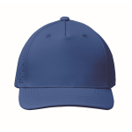 Polyester cap with ventilation holes and water-repellent finish fourth view