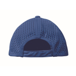 Polyester cap with ventilation holes and water-repellent finish fifth view