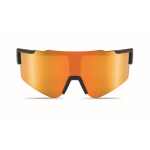 Sports sunglasses with mirrored lenses and UV400 protection second view