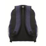 Laptop backpack with front and side pockets, 15” blue colour seventh view