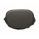 Canvas cooler bag with top opening, 40L dark grey colour ninth view