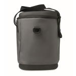 Canvas cooler bag with top opening, 40L dark grey colour tenth view