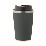 Double-walled cup with ceramic inner lining, 350 ml
