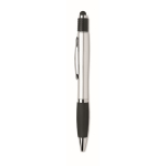 Pen with stress-relief top and blue ink black colour