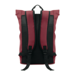Roll-top backpack with reflective strap and waterproof closure, 15”