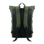 Roll-top backpack with reflective strap and waterproof closure, 15”