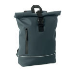 Roll-top backpack with reflective strap and waterproof closure, 15”