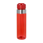 Tritan water bottle with flip spout, 650 ml red colour