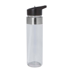 Tritan water bottle with flip spout, 650 ml transparent colour