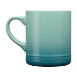Ceramic mug with gradient colour effect, 330 ml turquoise colour