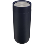 Stainless steel thermal tumbler with push-button opening, 350 ml