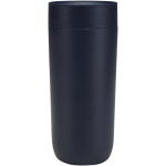 Stainless steel thermal tumbler with push-button opening, 350 ml second front view
