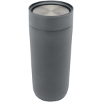 Stainless steel thermal tumbler with push-button opening, 350 ml third view