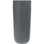 Stainless steel thermal tumbler with push-button opening, 350 ml second front view