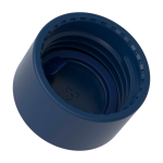 Bottle made from recycled materials with cup, 620 ml, Ocean Bottle navy-blue colour