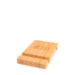 Bamboo stand for electronic devices with two angles