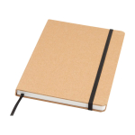 Hardcover notebook with stone paper, A5, ruled pages
