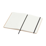 Hardcover notebook with stone paper, A5, ruled pages