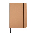 Hardcover notebook with stone paper, A5, ruled pages