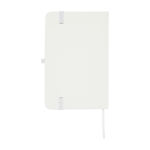 Hardcover notebook with soft-touch cover, A6, ruled pages white colour