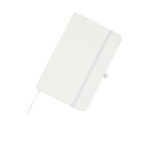 Hardcover notebook with soft-touch cover, A6, ruled pages white colour