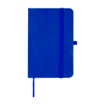 Hardcover notebook with soft-touch cover, A6, ruled pages royal blue colour