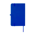 Hardcover notebook with soft-touch cover, A6, ruled pages royal blue colour