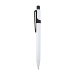 Sophisticated recycled plastic pen, black ink black colour