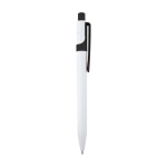 Sophisticated recycled plastic pen, black ink black colour