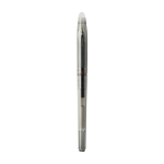 Reusable hardcover notebook with pen, black ink grey colour