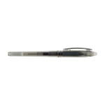 Reusable hardcover notebook with pen, black ink grey colour