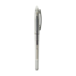 Reusable hardcover notebook with pen, black ink grey colour
