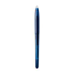 Reusable hardcover notebook with pen, black ink navy-blue colour