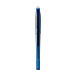 Reusable hardcover notebook with pen, black ink navy-blue colour