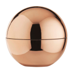 Vanilla lip balm with glossy outer case, SPF 15 champagne colour