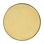 Vanilla-scented lip balm with interior mirror, SPF 15 gold colour