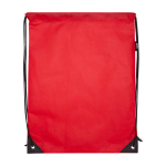 Durable, tear-resistant non-woven drawstring backpack, 5L red colour