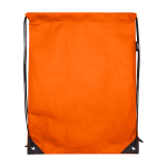 Durable, tear-resistant non-woven drawstring backpack, 5L orange colour