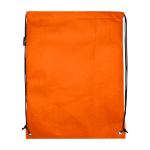 Durable, tear-resistant non-woven drawstring backpack, 5L orange colour
