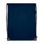 Durable, tear-resistant non-woven drawstring backpack, 5L navy-blue colour