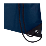 Durable, tear-resistant non-woven drawstring backpack, 5L navy-blue colour