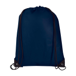 Durable, tear-resistant non-woven drawstring backpack, 5L navy-blue colour