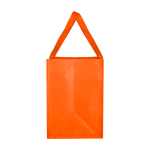 Multi-purpose recycled polyester bag with support base, 29L orange colour