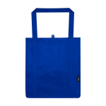 Multi-purpose recycled polyester bag with support base, 29L royal blue colour